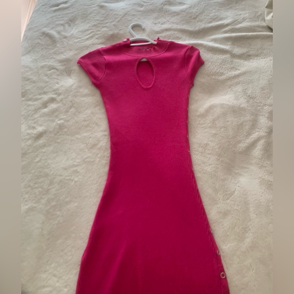 Seductions Long pink dress 🩷